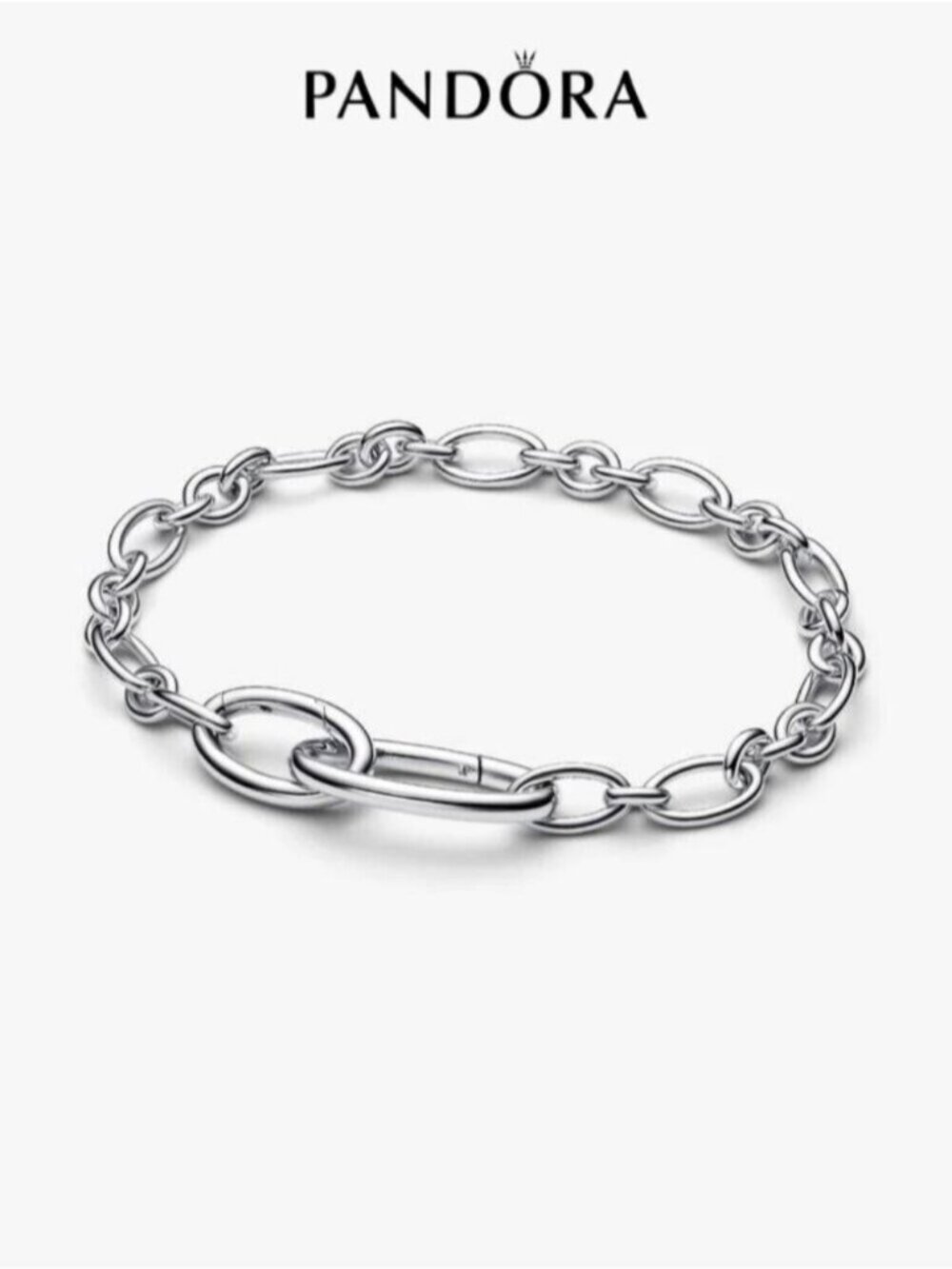 Pandora Openable Oval Link Chain Bracelet